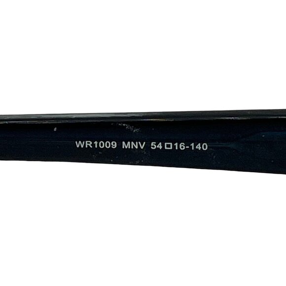 William Rast WR1009 Mens Blue Rectangle FRAMES ONLY MNV 54-16-140 Includes Case - Picture 9 of 12